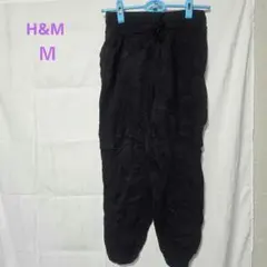 H&M [Ｍ] ブラック カジュアルパンツ レディース