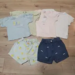 Tシャツ ショートパンツ 6点セット