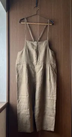 リネン サロペット