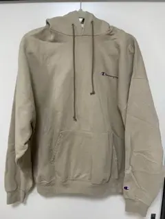 Champion ベージュ パーカー
