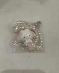 サンリオ ホワイトフリルデザイン シークレットストラップ　こぎみゅん