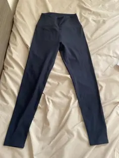 SUKALA ネイビー ハイウエスト ヨガパンツ M