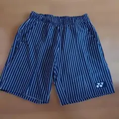 未使用　ヨネックス ネイビー ストライプ パンツ