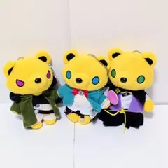 ヒプノシスマイク　くま・ぐるみぬいぐるみFling Posse 渋谷3体セット