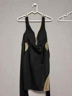 AR ANGELR ナイトドレス S ブラック/ゴールド