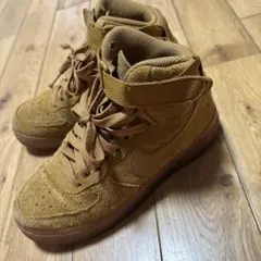 Nike Air Force 1 ブラウン ハイカット　23.5センチ