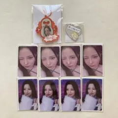 NiziU ハピドロ マコ キーホルダー ミラーステッカー トレカ セット