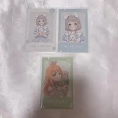 学園アイドルマスター 学マス Rabbit 葛城リーリヤ 紫雲清夏 フォトカード