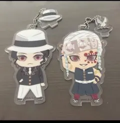 鬼滅の刃　みつめてアクリルチャーム　鬼舞辻無惨宇髄天元　鬼滅キーホルダー　鬼滅