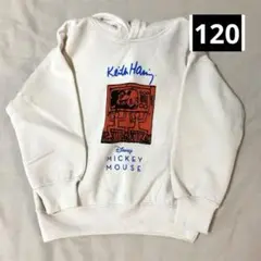 【新品未使用】ZARA×キースヘリング　ミッキー　パーカー　120サイズ
