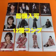 大沼晶保 櫻坂46 パイレーツ 黒衣装 Backs 生写真 コンプ