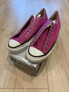 ヤ*ダ様 Converse all star US9 80s 銀箱
