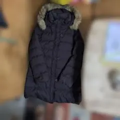 UNIQLO ダウンコート 140cm ブラウン