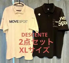 DESCENTE デザント 2点セット ポロシャツ XL（O）サイズ