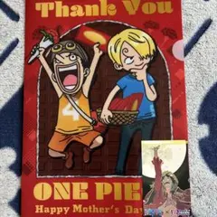 ONE PIECE クリアファイル　ステッカー