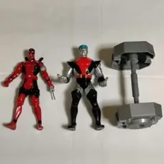 Toybiz デッドプール & コロッサス フィギュアセット