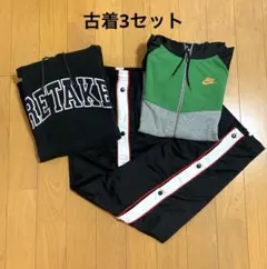 【古着3セット】フーディ×2 、バスケットボールパンツ