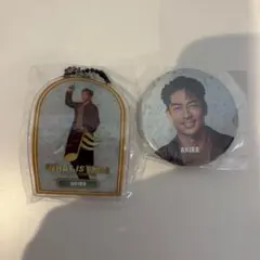 EXILE AKIRA 缶バッジ クリアチャーム