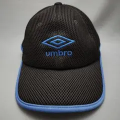 【umbro】アンブロ メッシュキャップ フリー ブラック×ブルーのサムネイル