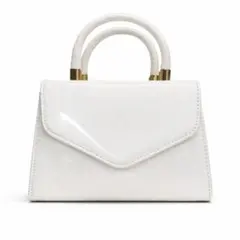 【韓国】エレガントな黒のハンドバッグ