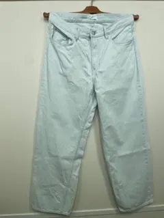 【UNIQLO】ワイドストレートジーンズ