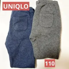 UNIQLO フリースレギンス　110 レギンス
