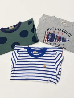 ミキハウス ホットビスケッツ 110cm 訳あり 3枚セット