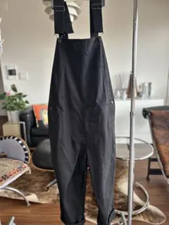 JOHNBULL 黒のオーバーオール