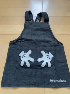 ミッキーマウス　キッズ　エプロン
