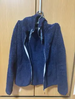 ネイビー フリースジャケット