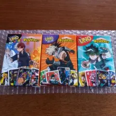 僕のヒーローアカデミア　ハッピーセット　みんなでUNOパーティー　爆豪　緑谷　轟