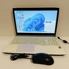 Y399 富士通ノートパソコン i7メモリ8GタッチパネルSSD高速 Win11
