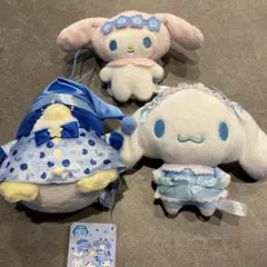 サンリオ ぬいぐるみ マイメロ　シナモロール　タキシードサム　キーホルダー