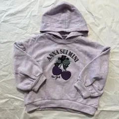 ANNA SUI MINI ラベンダー トレーナー 120cm