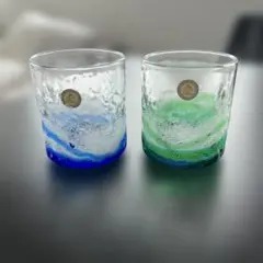 昭和レトロ 吹きガラス 気泡有 冷茶 グラス コップ 5客 - メルカリ