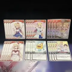 【人気】赤井はあと デッキパーツ16枚セッホロカ