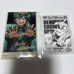 ヒロアカ　原画展　メモリアルコレクション　来場者特典　緑谷出久