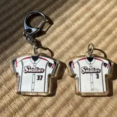 東京ヤクルトスワローズ 村上宗隆 ユニフォームキーホルダー 55 - メルカリ