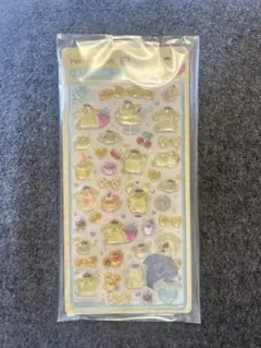 ポムポムプリン　ボンボンドロップシール　サンスター文具