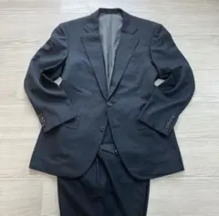 BURBERRY ビジネススーツ ダークグレー バーバリーロンドン AB4 総裏