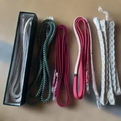 帯締め 5本セット カラフル