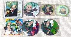ワンピース ゾロ 缶バッジ 7個セット