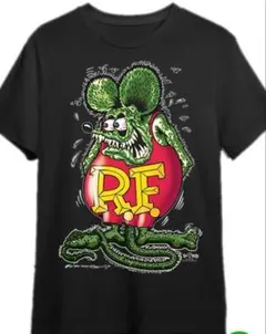 【大好評・新品】グラフィックプリント ブラックTシャツ　ＸＬ
