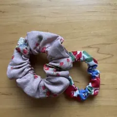 手作りシュシュ2個セット