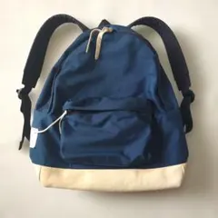 digawel DAY PACK PORTER ネイビー　ボトムレザー　リュック