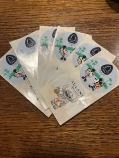 AULANI ミッキー スティッチ シール 6枚セット