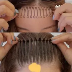 ヘアコーム ヘアアレンジ用 2個セット ❤ブラック❤