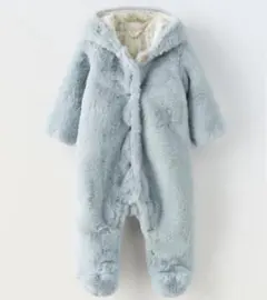 ★再値下げ★ZARAベビー　フェイクファーオールインワン　ジャンプスーツ