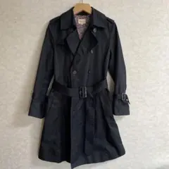 Ropé Picnic ブラック トレンチコート 38