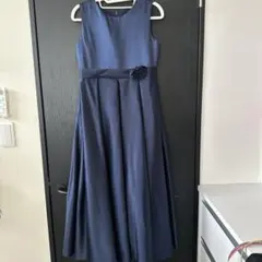フォーマルドレス 花飾り付き
